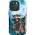 Marvel Rocket and Baby Groot Cosmic Bond iPhone 16 Pro Max Impact Case